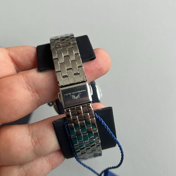 Porsamo bleu natalie bracelet watch, 36mm all stainless steel silver watch main image 8